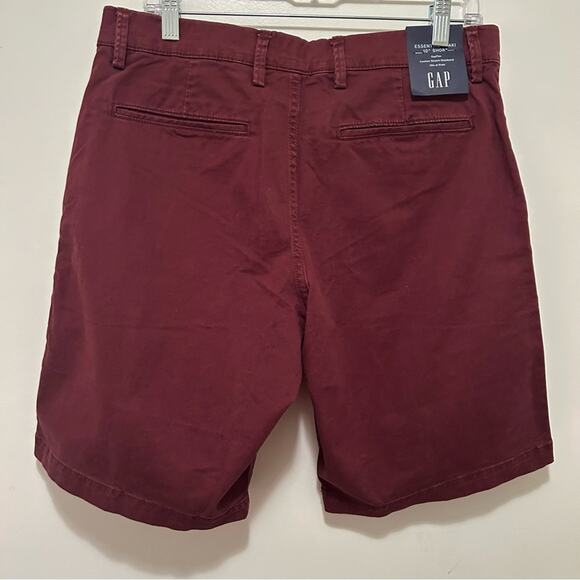 Gap 10" GapFlex Essential Khaki Shorts Sz.30 NWT - Picture 5 of 8
